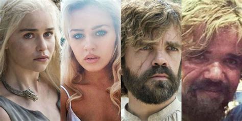 Game Of Thrones See The Stars With Their Body Doubles Daenerys