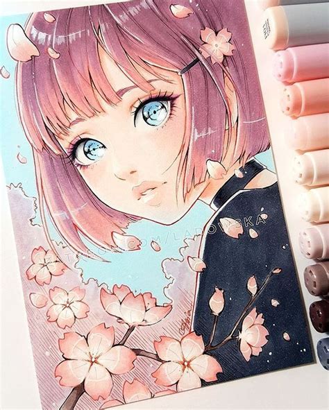 Pinterest Art Anime Copic Marker Art Art Du Marqueur