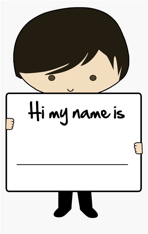 Hello My Name Is Sticker Png Hi My Name Is S My Name Is
