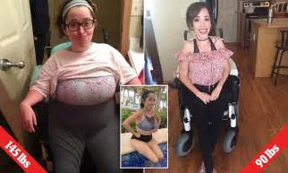 Wheelchair Bound Kansas Woman Sheds Lbs Daily Mail Online