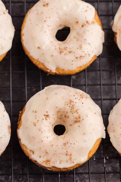 Easy Baked Eggnog Donuts Recipe Simply Stacie Recipe Eggnog