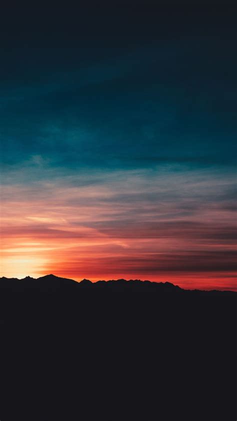 720x1280 Sunset, twilight, skyline, sky, nature wallpaper ... See more ideas about twilight renesmee, twilight, twilight saga.
