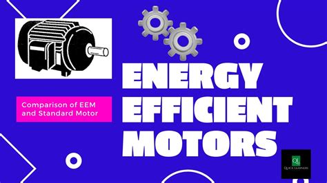 Energy Efficient Motors Youtube