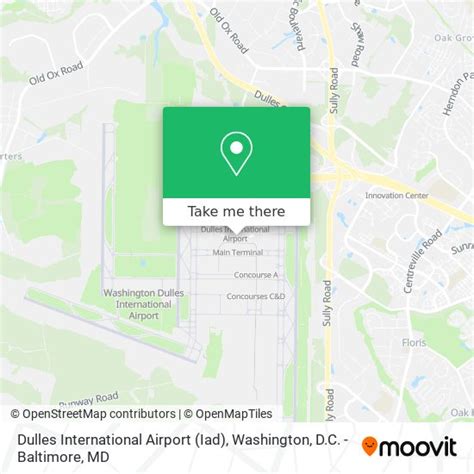 ¿cómo Llegar A Dulles International Airport Iad En Washington Dc