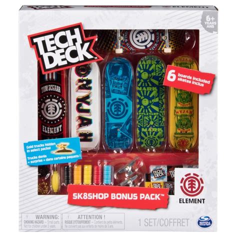 Tech Deck Sk8shop Bonus Pack Fingerboard Set Mit 6 Authentischen