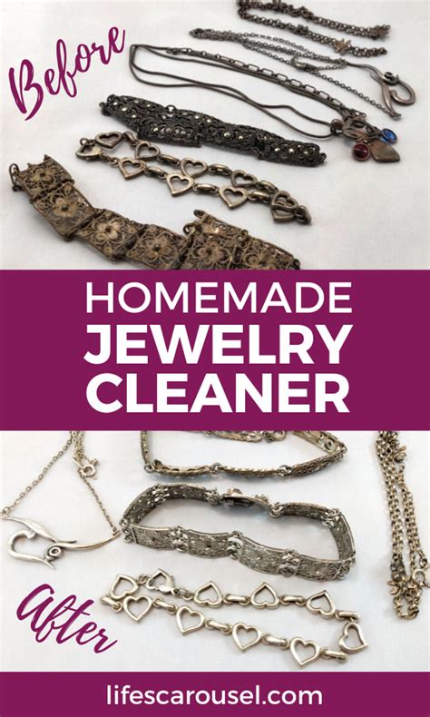 Make Your Own Homemade Silver Jewelry Cleaner This Simple Diy Jewelry