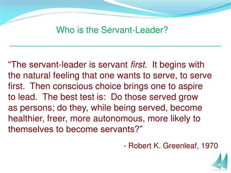 Ppt Seven Pillars Of Servant Leadership Model Leading By Serving