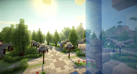 Free Download Minecraft Survival Games Background Shaders Game With