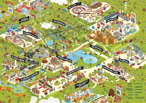 Can You Find Trobo At Alton Towers Who Is Trobo Mytrobo Com Theme Park Map Theme