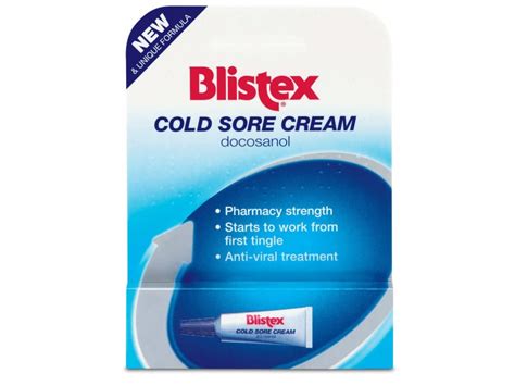 Blistex Cold Sore Cream 2g Pharmacy Requirements