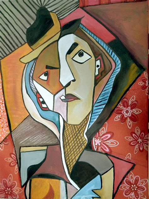 Pin By Lotus Educational Institute On Cubism Portrait Painting
