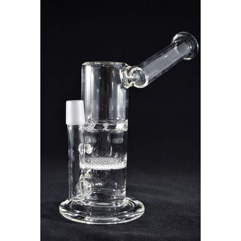 8 Inch Dual Percolator Water Pipe Glass City Pipes