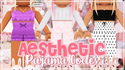 Aesthetic Roblox Pajama Outfits Codes Links Youtube
