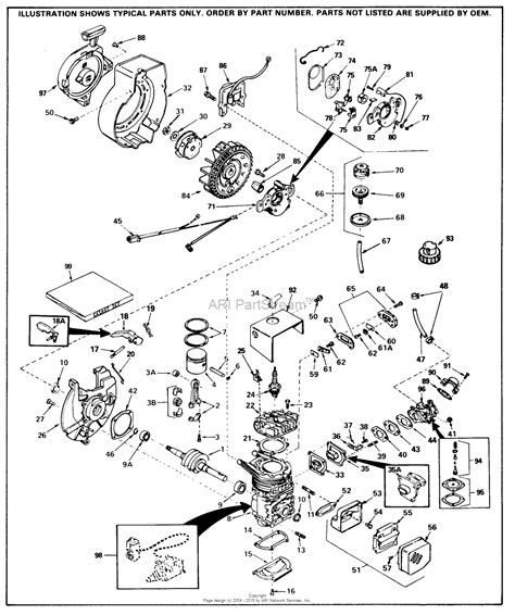 Tecumseh H3545618s Parts Diagram For Engine Parts List 1