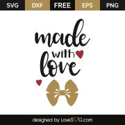 Made with love | Lovesvg.com