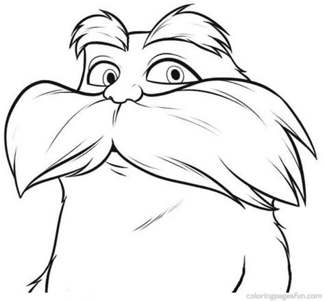 Lorax Coloring Pages Printable - Free Coloring Sheets | Dr seuss