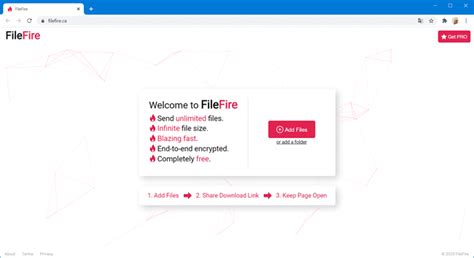 Envie Arquivos De Qualquer Tamanho Através Da Internet Com O Filefire