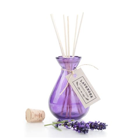 You can diffuse lavender essential oil but try to keep your oil diffuser in a secure area. Lavender Reed Diffuser | Lavender Connection