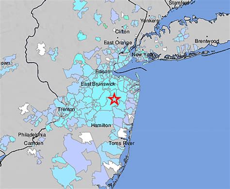 small earthquake rattles new jersey the new york times