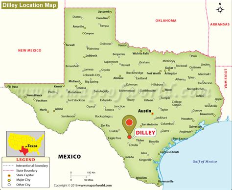 Where Is Dilley Located In Texas Usa