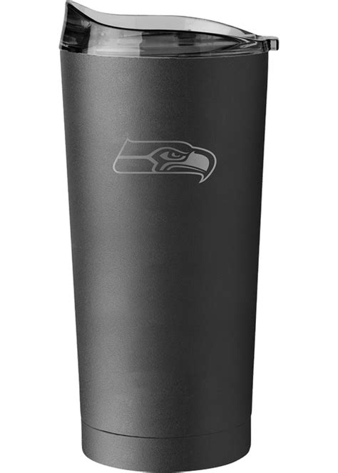 Seattle Seahawks 20oz Etch Black Tumbler Total Wine And More