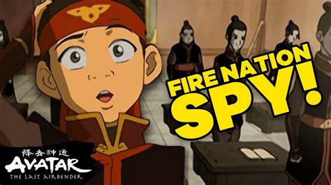 Aang Infiltrates A Fire Nation School 🏫 Full Scene Avatar The Last
