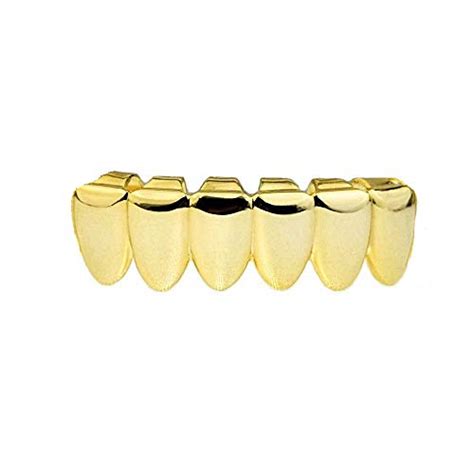 Gold Tone Bottom Row Hip Hop Bling Grillz Removable Teeth Buy Online