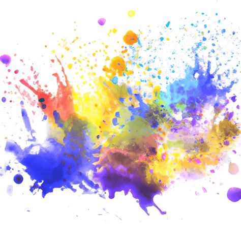 Color Splash Watercolor · Creative Fabrica