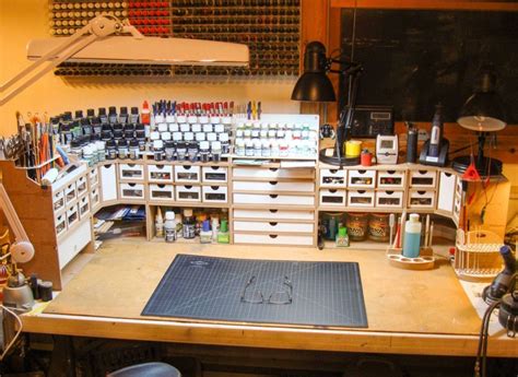 Image Result For Hobby Workbench Ideas Hobby Room Hobby Desk Workbench