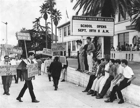Audio 50 Years Ago Thousands Walked Out Of East La Schools Now They