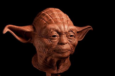Old Yoda With Human Skin