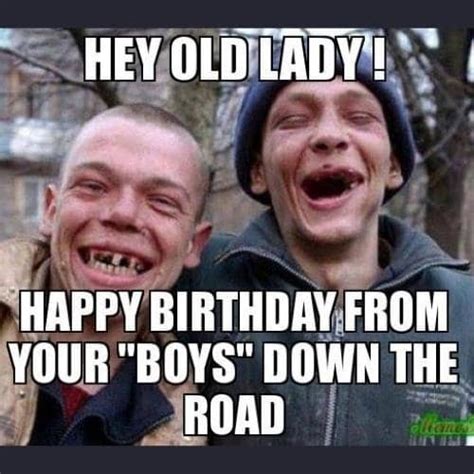 25 Most Funny Old Lady Birthday Memes