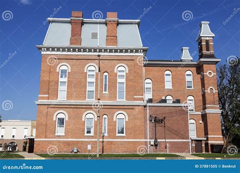 Old Courthouse In Hillsboro Montgomery County Stock Image Image Of