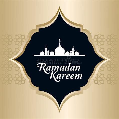 Luxury Ramadan Kareem Background Ramadan Kareem With Gold Ornament
