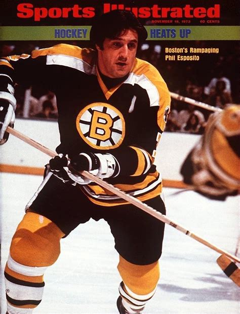 Boston Bruins Phil Esposito Sports Illustrated Cover By Sports