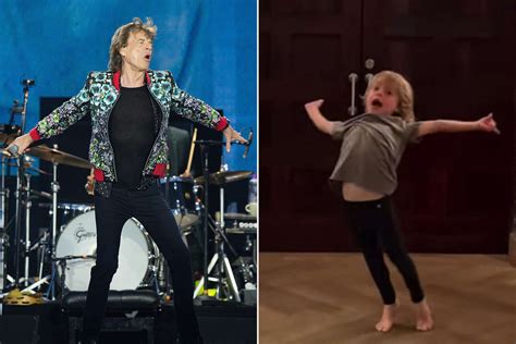 Mick Jagger S Girlfriend Melanie Hamrick Shares Video Of Son Dancing