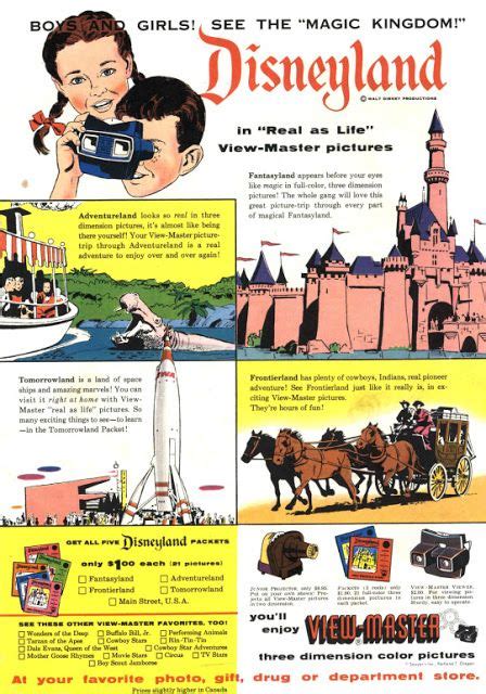 42 Vintage Disneyland Advertisements That Will Blow You Away Vintage