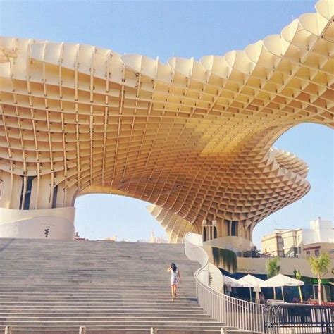 Sevilles Metropol Parasol Modern Architecture In Between Streets Full