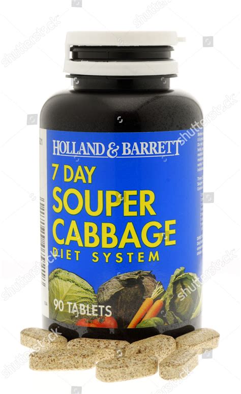 Holland Barrett Cabbage Diet Tablets Editorial Stock Photo Stock