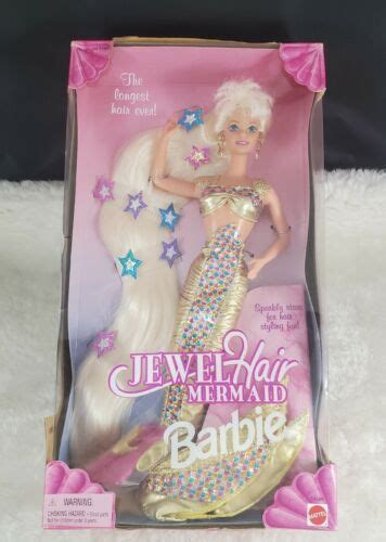 Mattel Barbie Jewel Hair Mermaid Doll 14686 For Sale Online Ebay