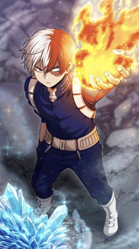 Become a hero with our 2799 my hero academia hd wallpapers and background images! Shoto Todoroki | My hero, Hero wallpaper, My hero academia ...