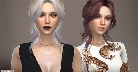 Sims 4 Ccs The Best Female Hair By Wingssims