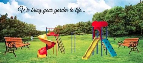 Plastic Straight Kids Playground Slide For Garden Age Group 2 5