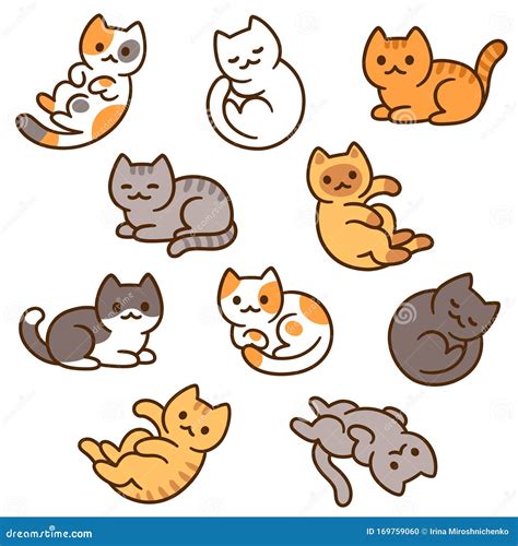 Cat Cartoons Illustrations And Vector Stock Images 735778 Pictures To