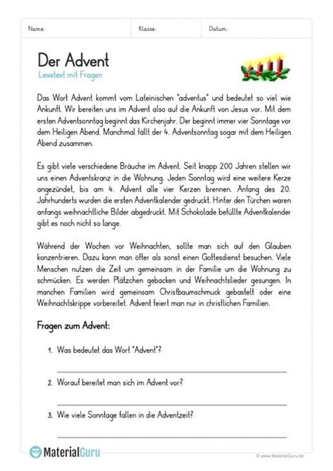 Leseprobe 4 klasse zum ausdrucken frisch 3 klasse leseprobe deutsch. Lesetexte Zum Ausdrucken Klasse 7 - kleine Lese- und ...