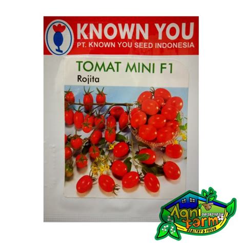 Jual Benih Bibit Tomat Mini F1 Rojita Tomat Cherry KYS Known You Seed