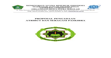 Kali ini 2 wanita teristimewa yang dianggap para pelatih untuk di jaili ternyata berhasil.so buktinya nangis ampe mendidih.hahaha.canda aja tuh yah biar. Proposal Pengajuan Atribut Dan Baju Paskibra - DOCX Document