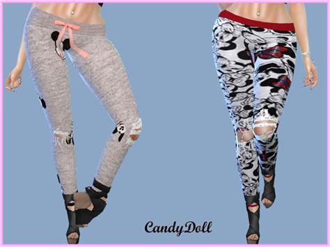 Leggings Set By Candydolluk At Tsr Sims 4 Updates