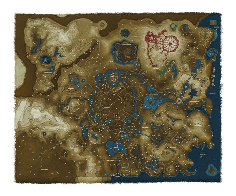 breath of the wild hyrule map maps for you