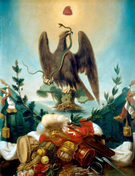 Alegorías Representación Alegórica De La República Mexicana 1878